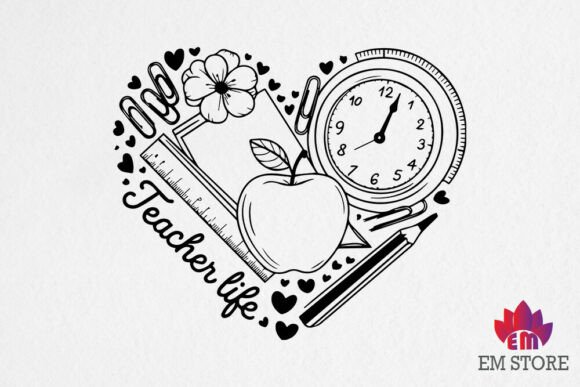 Download Floral Teacher Svg, Back to School SVG - Teacher svg Collection