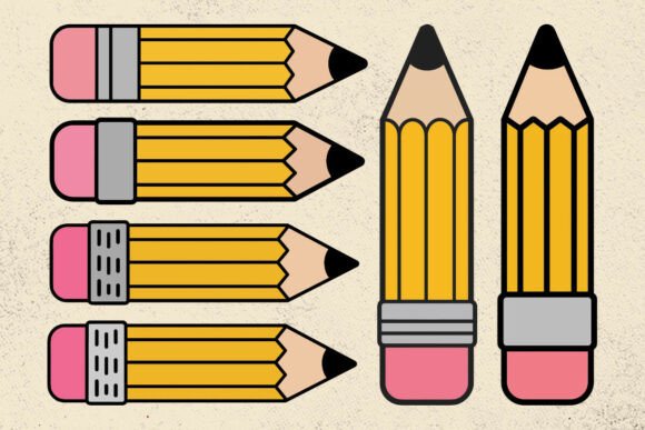 Download Pencil Svg Bundle,School Svg,Teacher Svg - Premium Resources